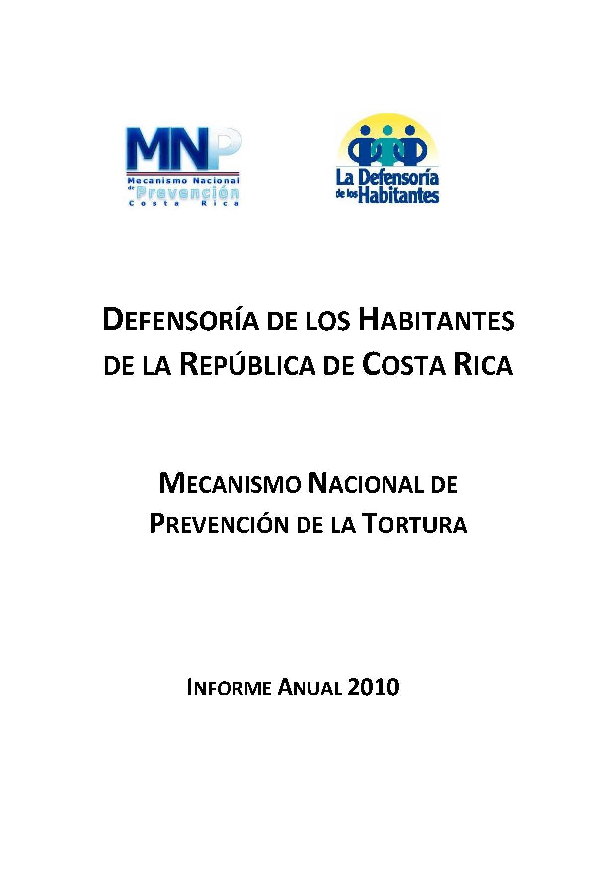 informe anual de labores 2010